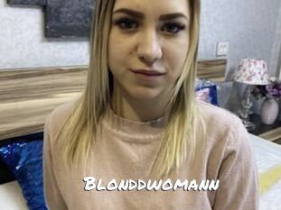 Blonddwomann