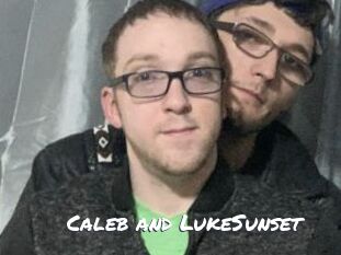 Caleb_and_LukeSunset