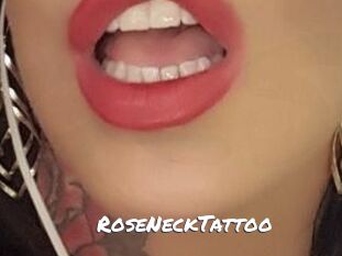 RoseNeckTattoo