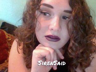 SirenSaid