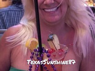 TexasSunshine87