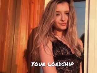 Your_lordship